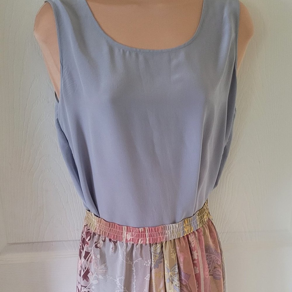 Dianne Gilman wrap skirt /top set ,size S runs BIG